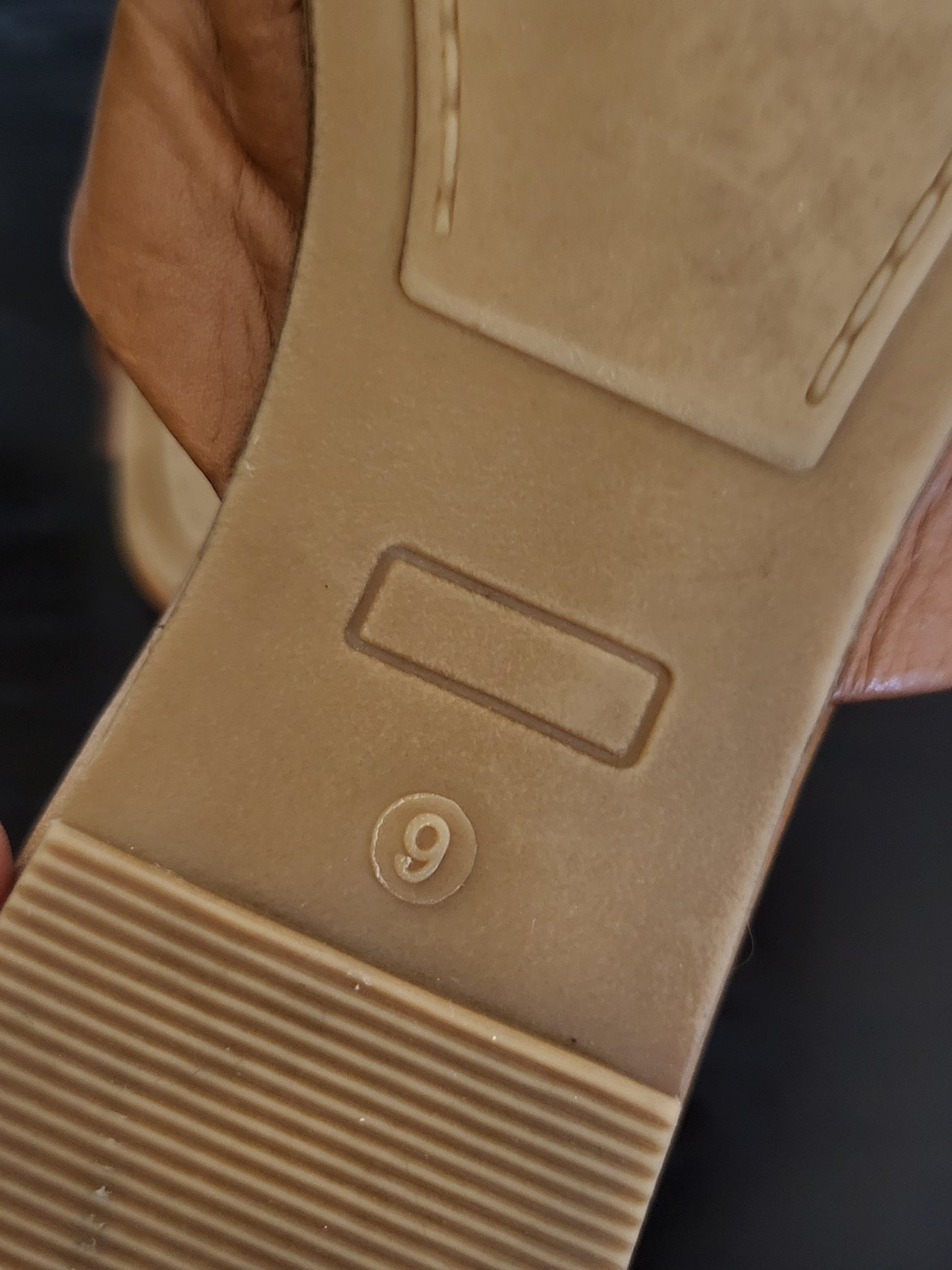 Miz Mooz Fabio Leather Knotted Slide Sandals in brown. Size 9