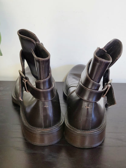 Via Spiga dark brown Jodhpur-style boots. Size 9D (Men's)