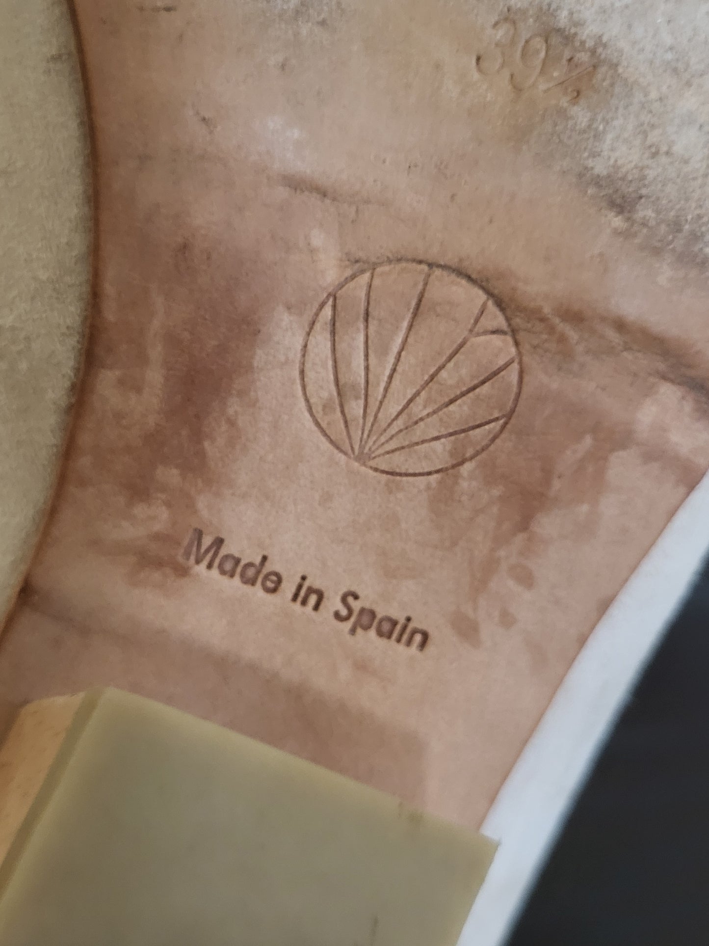 Coclico Oahu Suede Low-heel Mule Sandals. Size 39.5 (US size 8.5 - 9)