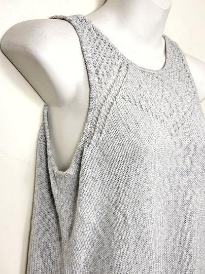 Dynamite pale blue knit sweater tank | Size SMALL