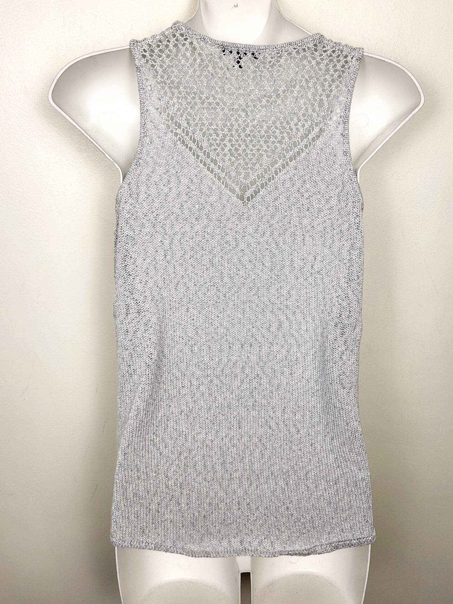 Dynamite pale blue knit sweater tank | Size SMALL
