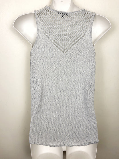 Dynamite pale blue knit sweater tank | Size SMALL