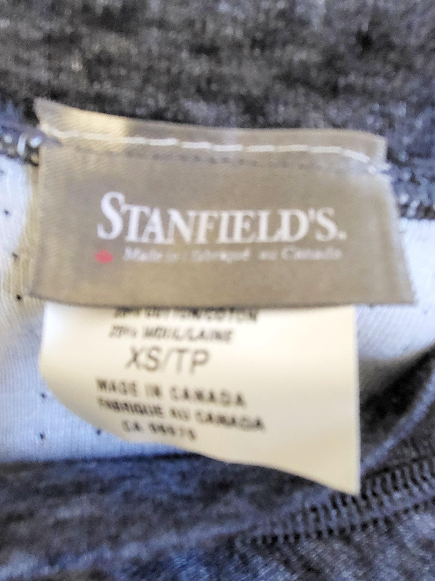 Stanfield’s Two-Layer Wool Canada Onesie | Size XS