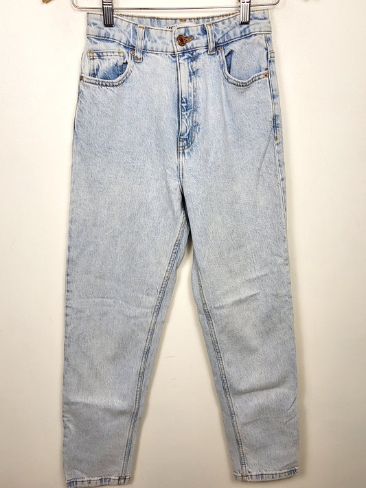 Zara high-rise mom jeans | Size 0