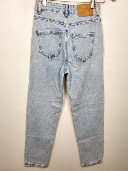 Zara high-rise mom jeans | Size 0