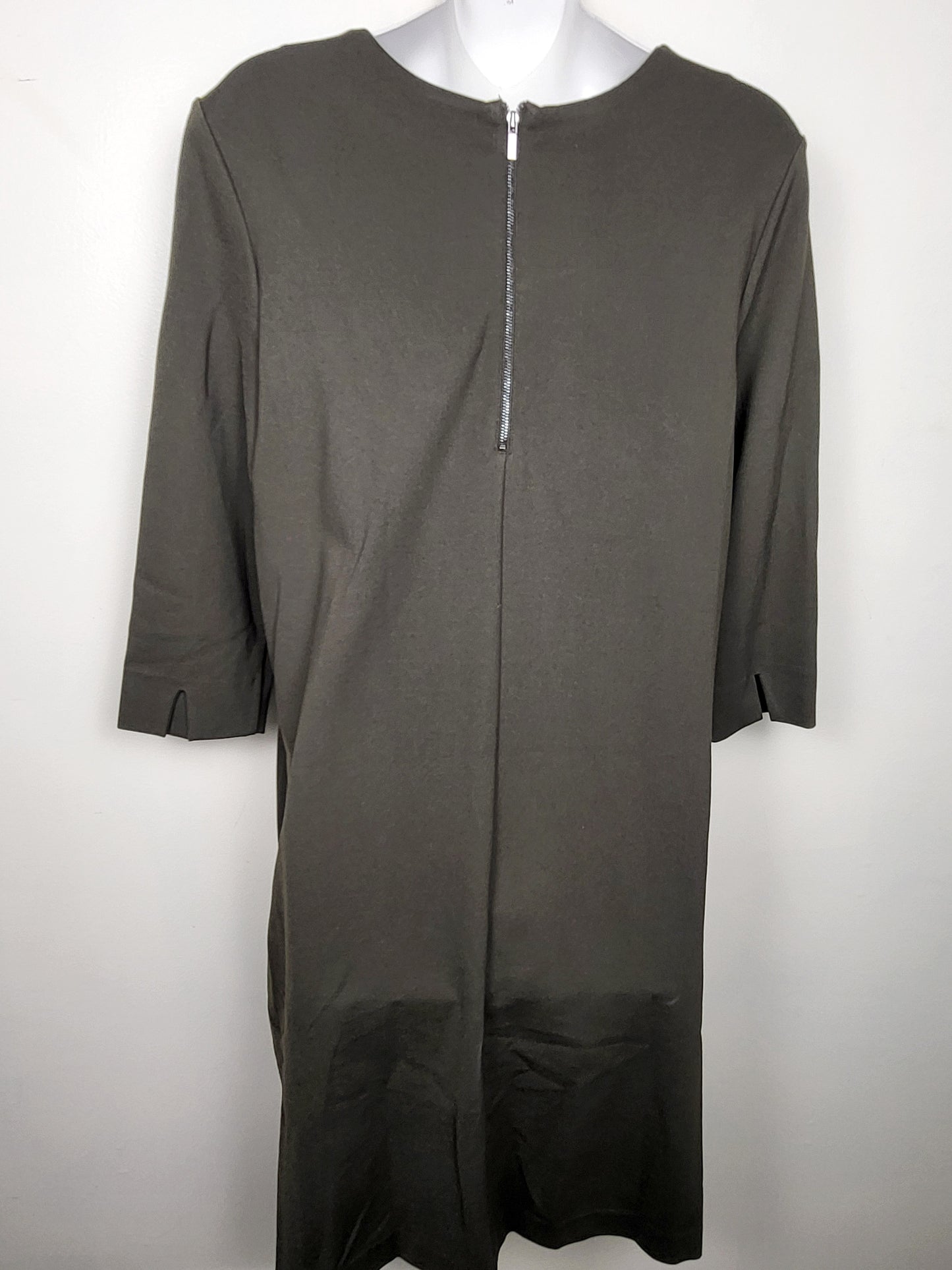 NEW - Reitmans khaki green shift dress | Size LARGE