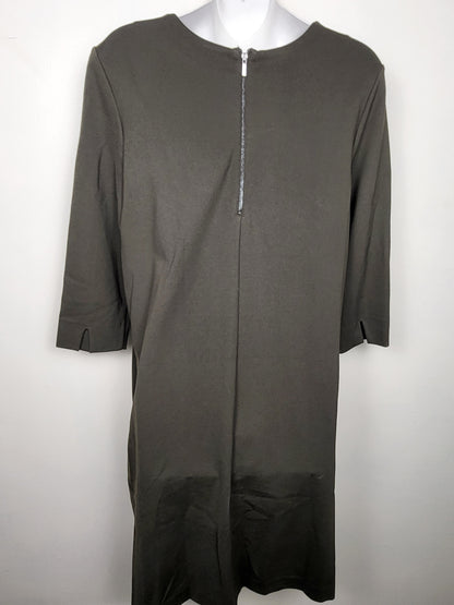 NEW - Reitmans khaki green shift dress | Size LARGE
