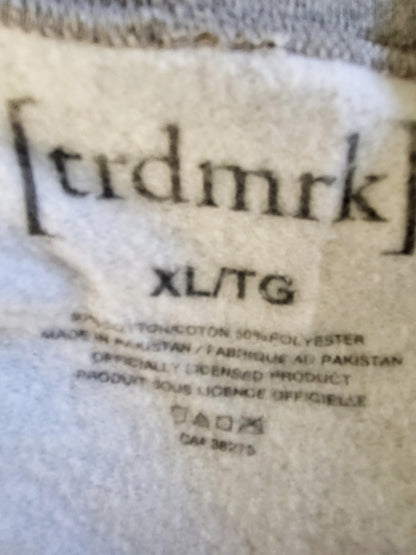 Trdmrk grey fleecy lined "Banff" crewneck sweater | Size XL