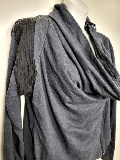 Lululemon blue-grey cowl neck Sway jacket | Sizes like LARGE \ XL