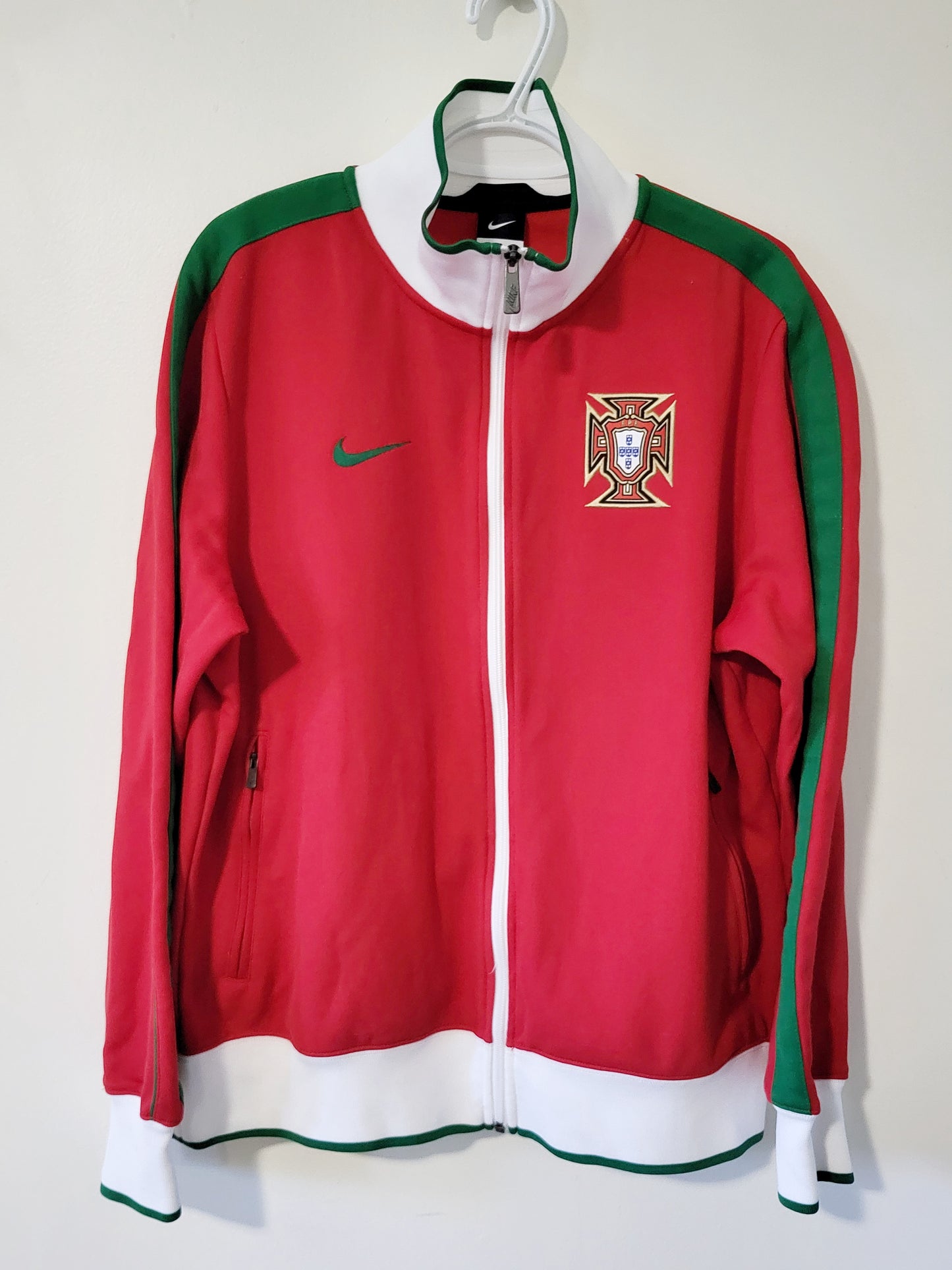 Nike Portugal 2010/2011 N98 Track Jacket - Anthem Version | Size LARGE