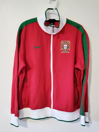 Nike Portugal 2010/2011 N98 Track Jacket - Anthem Version | Size LARGE
