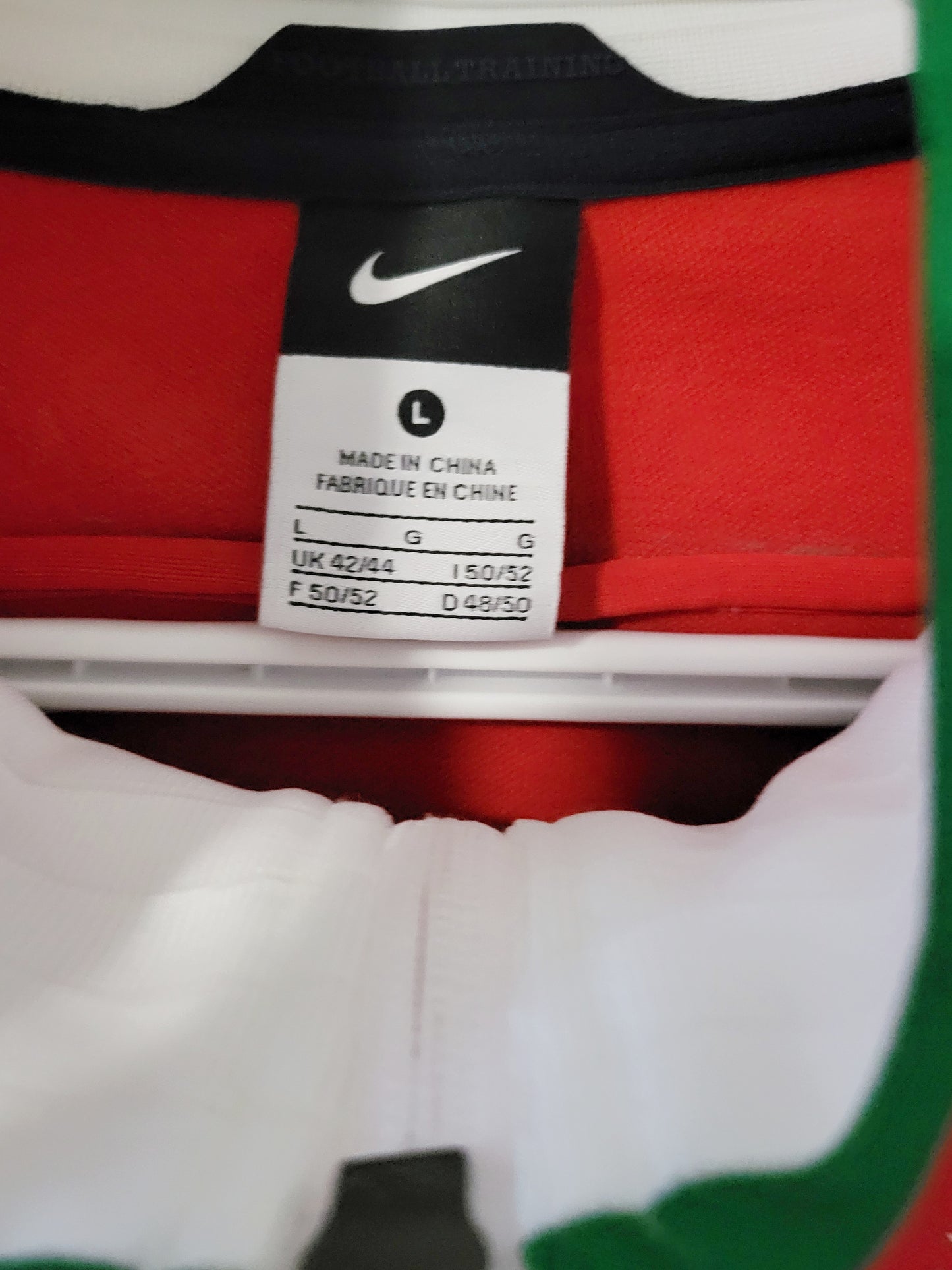 Nike Portugal 2010/2011 N98 Track Jacket - Anthem Version | Size LARGE