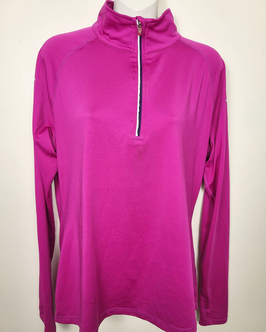 Athletic Works half zip pullover active top | Size LARGE