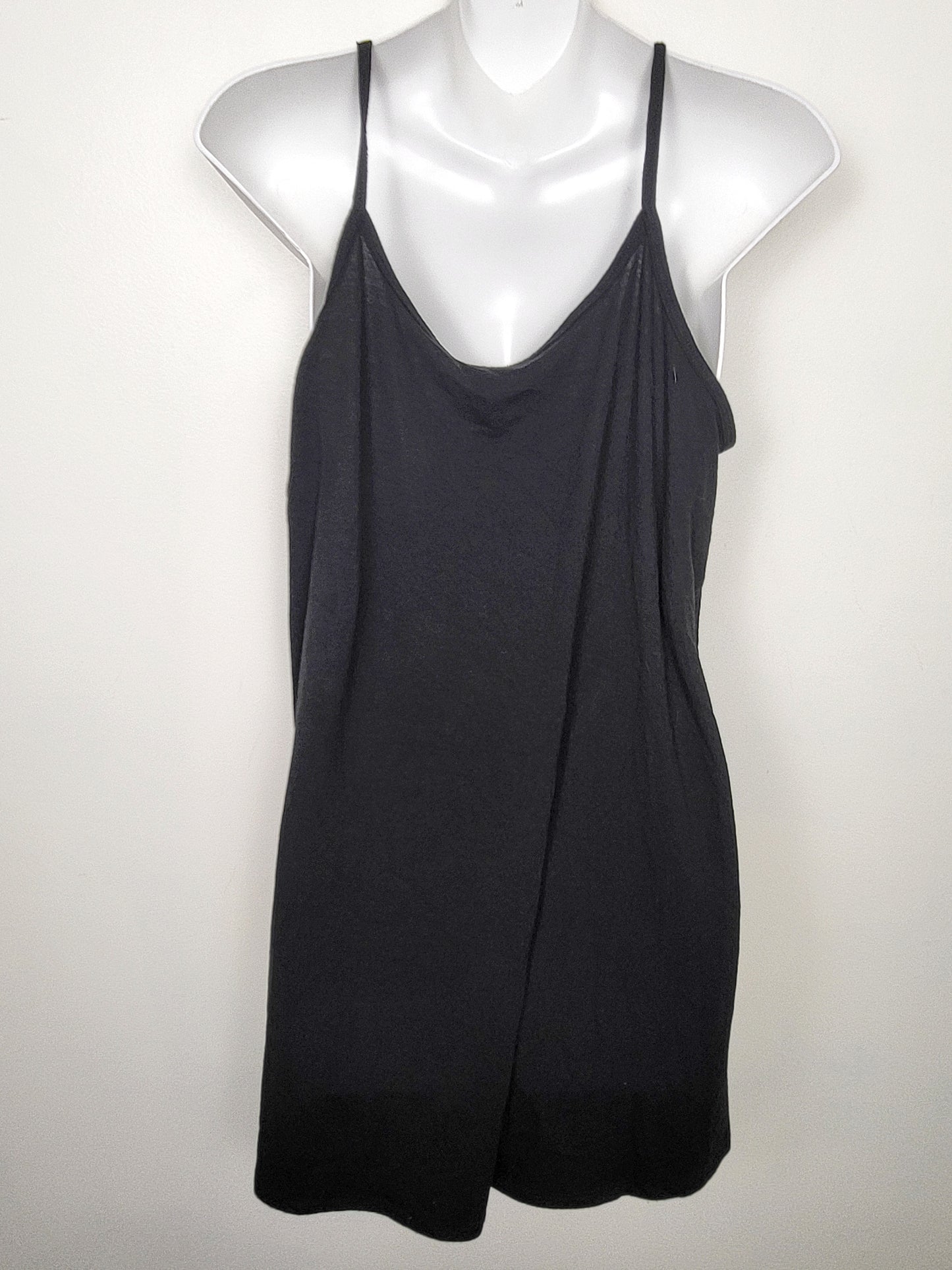 NEW - Zenana black "Spin Me Right Round" swing tank | Size LARGE