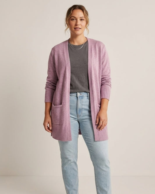Old Navy lavender open cardigan sweater | Size SMALL