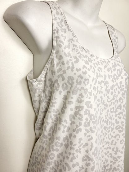 Old Navy leopard print "first layer" tank top | Size MEDIUM