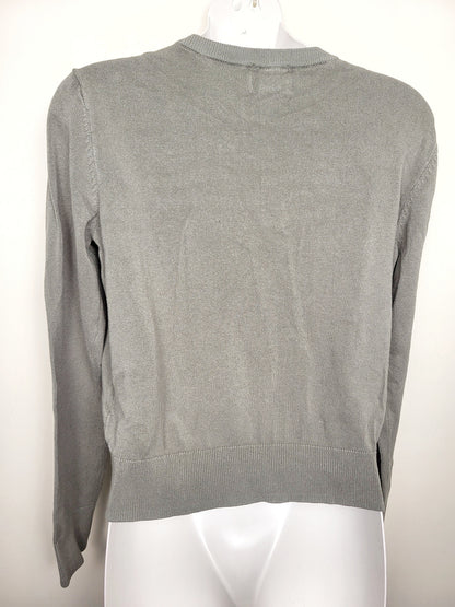 H and M olive green cadigan sweater (more green than appears in photos) | Size MEDIUM