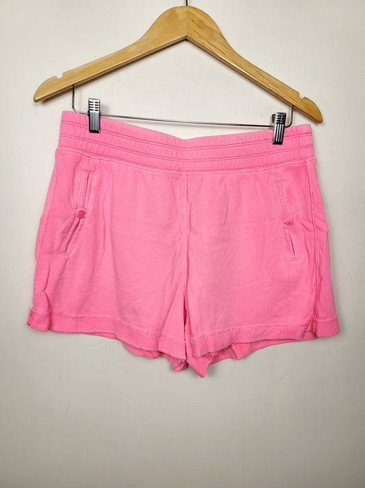 Aerie High Waisted Chillax Fleece Short |Size MEDIUM