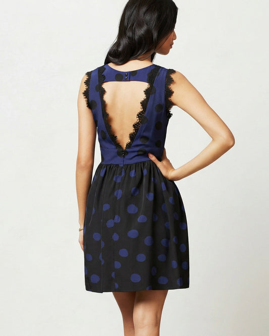 Anthropologie Corey Lynn Calter "Split Dot" dress | Size 8