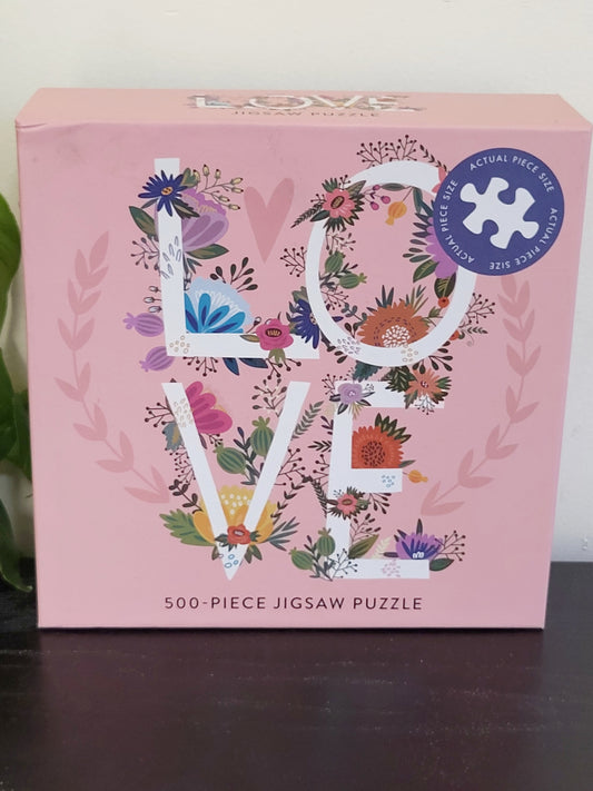 NEW -  Professor Puzzle 500pc "Love" Jigsaw Puzzle