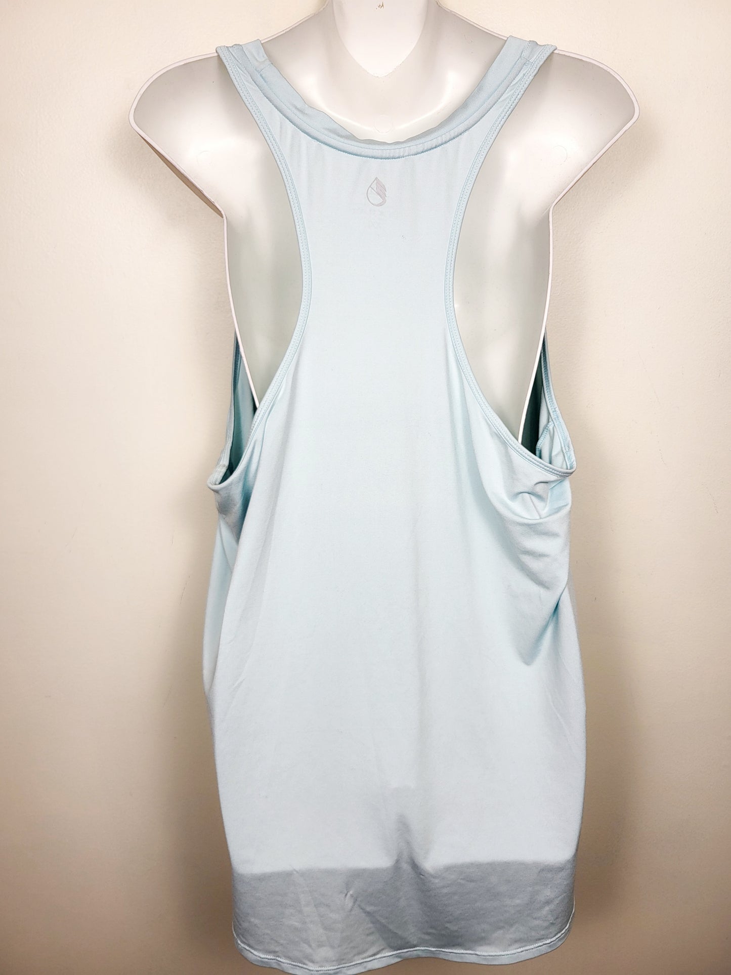 Icy Zone light blue active muscle tank. Size XXL