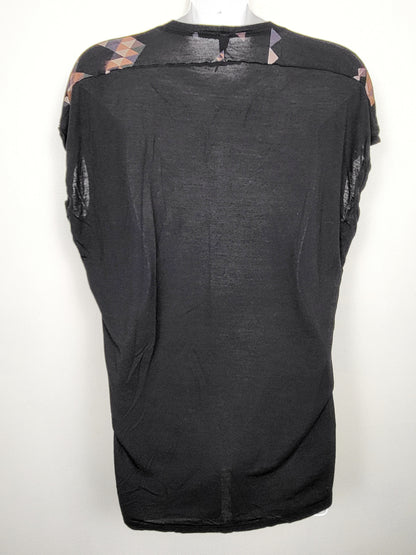 Gentle Fawn black Aztec pattern top | Size LARGE