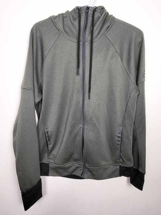 Adidas green zip up hoodie | Size LARGE