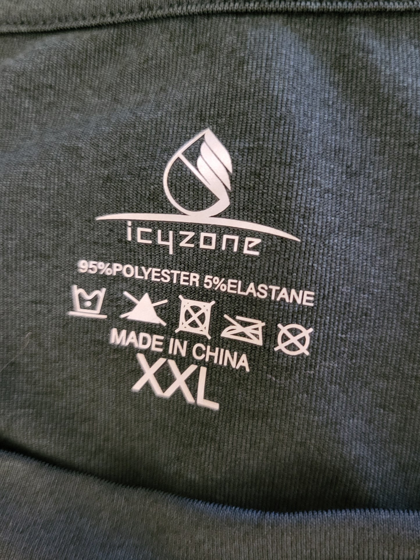 Icy Zone green active muscle tank | Size XXL