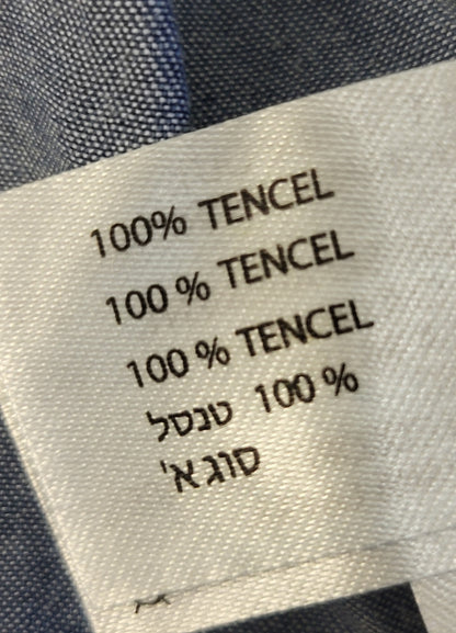 NEW - Devoted smocked denim look Tencel dress | Size XL