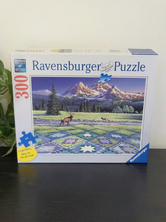 Ravensburger Mountain Quiltscape 300-piece puzzle