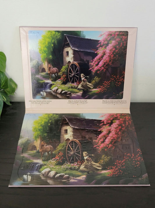 QUOKKA Dementia Puzzles for Elderly - Riverside memories.