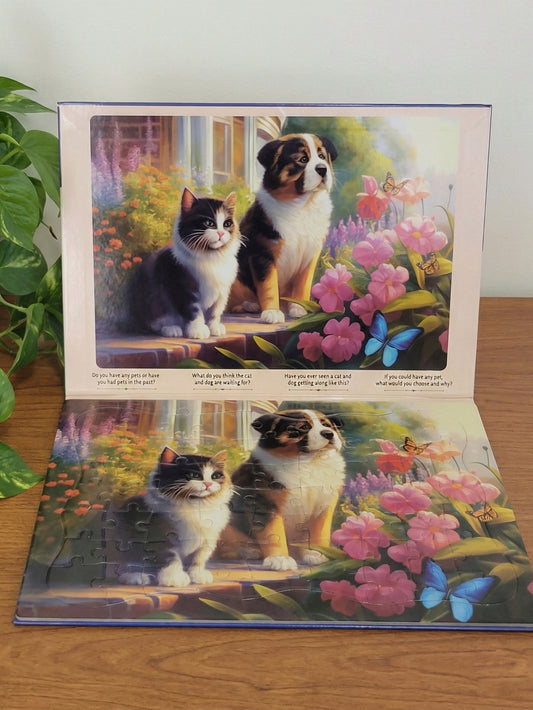 QUOKKA Dementia Puzzles for Elderly - Together on the Porch