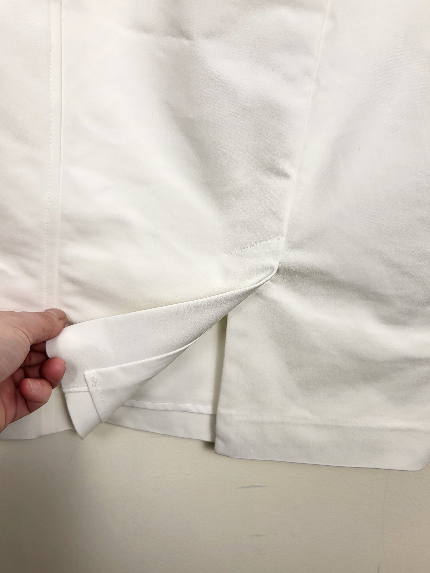Cleo white high waisted pencil skirt | Size 8