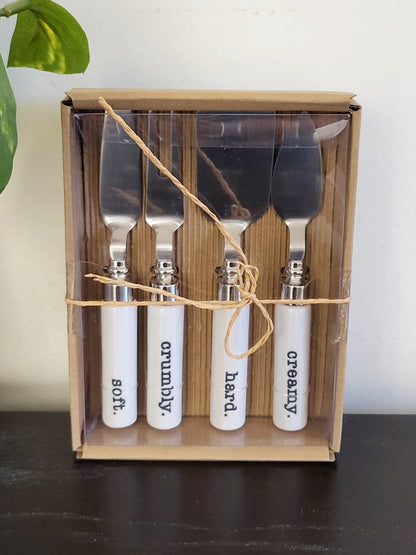 NEW - Wild Eye Designs cheese knife set