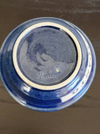 Handmade pottery antipasto serving bowl (sorry, no shipping)