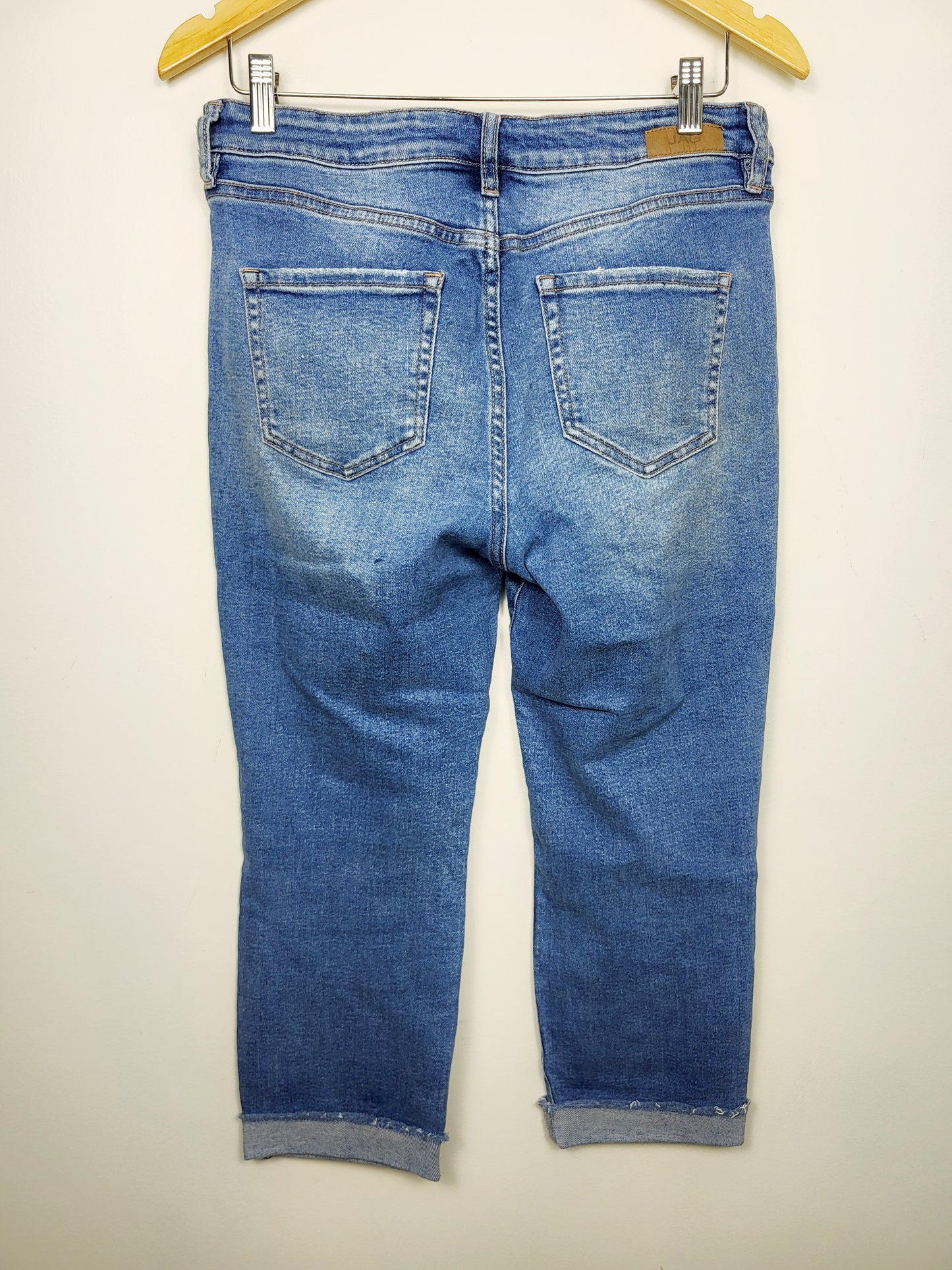 JAG Jeans distressed "Carters Girlfriend" cropped jeans | Size 8