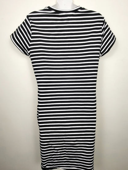 NEW - NOBO black striped t-shirt dress / beach cover-up | Size XL