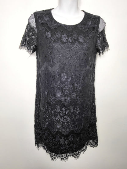 Bear Dance black lace mini dress | Size SMALL