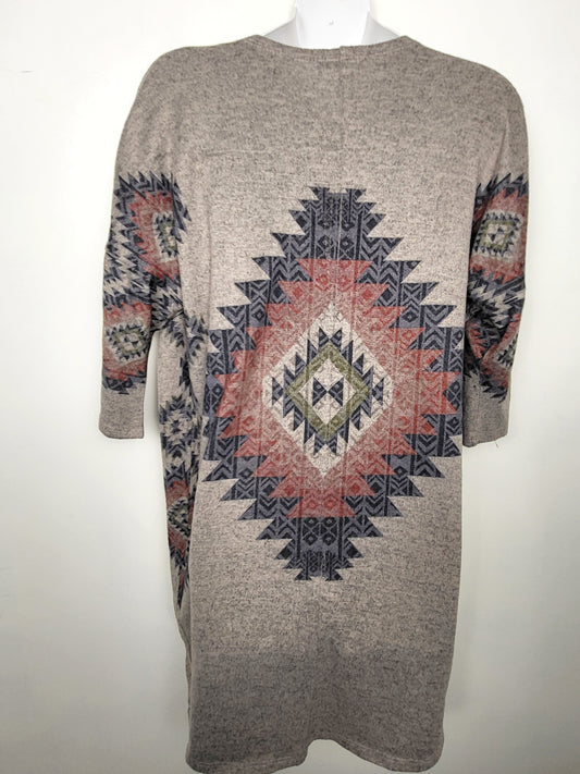 Eclipse Aztec pattern lightweight sweater | Size SMALL