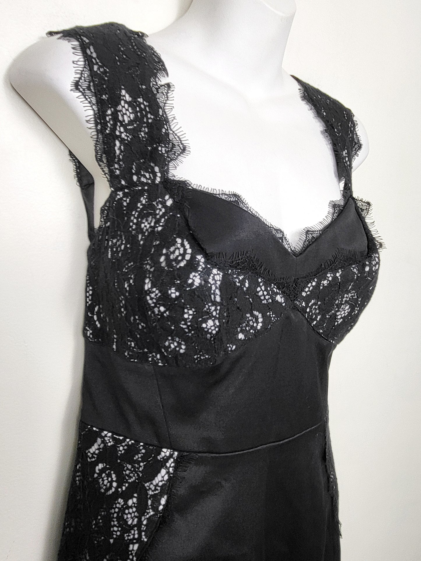NEW - Ted Baker black lace panel bustier dress | Size 3 (US size 8-10)