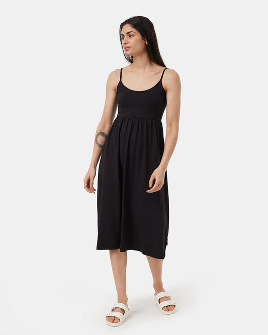 AGLL2  - Tentree  black modal Sunset tank dress. Size large