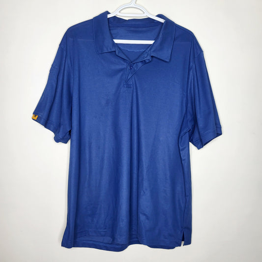 NPXT - Blue polo style shirt,  men's size XL, good condition