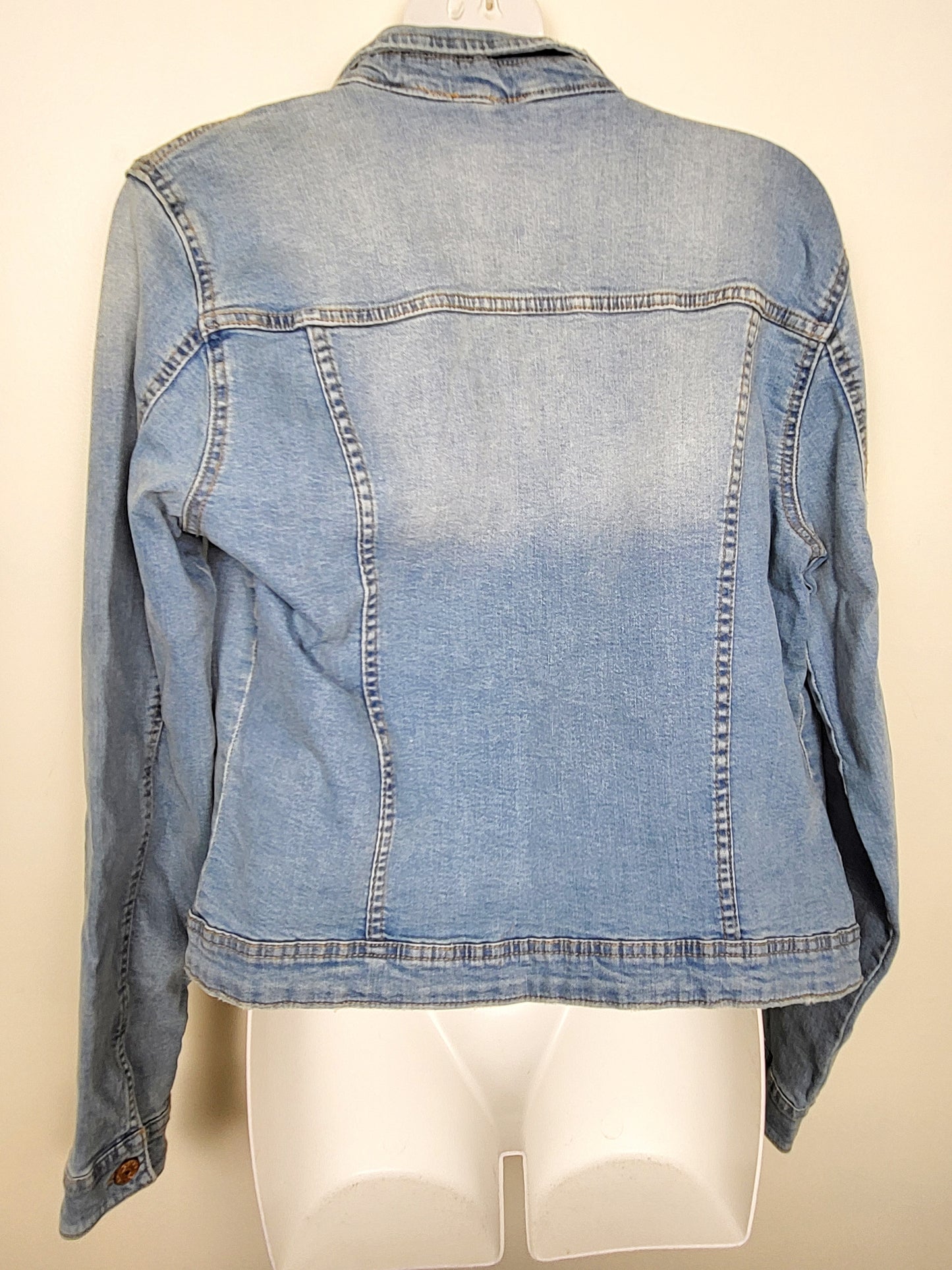 Only brand distressed denim jacket | Size 42 (MEDIUM)