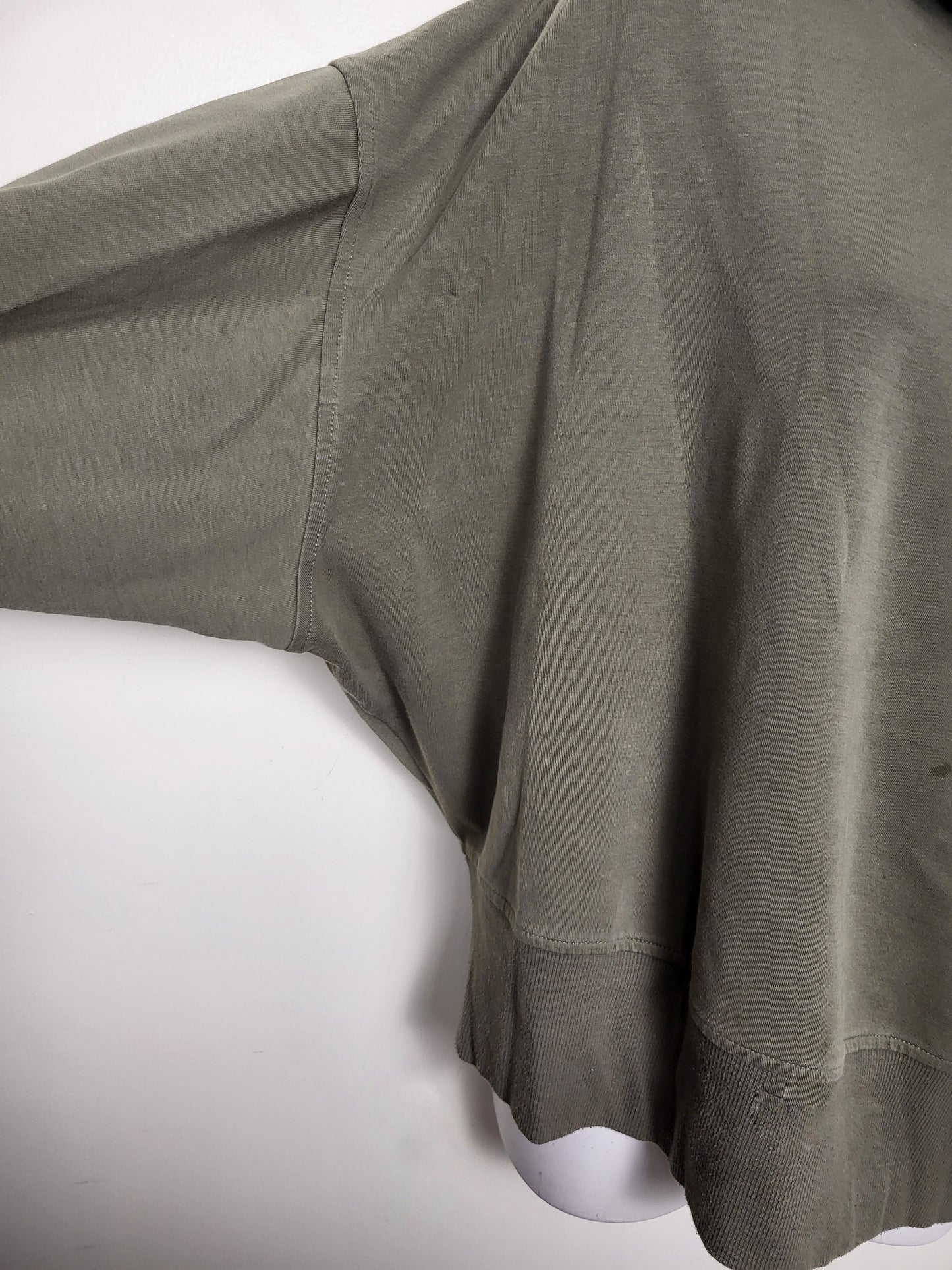 Old Navy olive green dynamic fleece cropped hoodie | Size XXL
