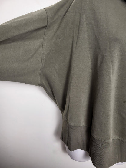 Old Navy olive green dynamic fleece cropped hoodie | Size XXL