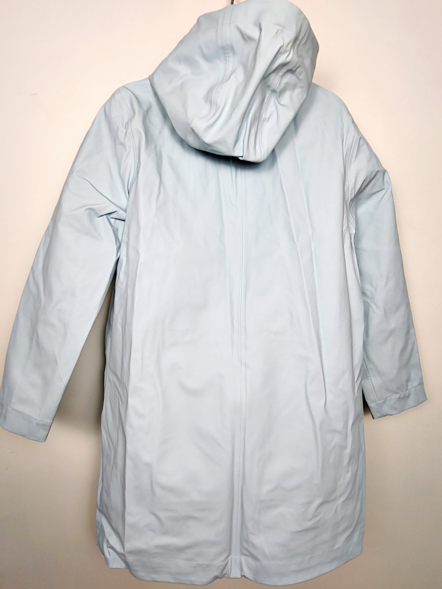 Joe Fresh light blue hooded rain coat - AS IS | Size MEDIUM