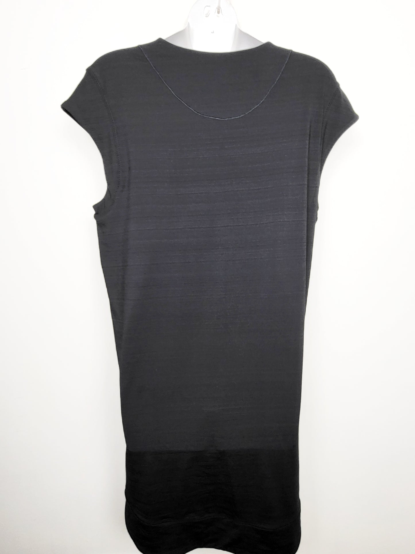 Athleta black "Pacifica Illume" v-neck UV Protection dress | Size MEDIUM