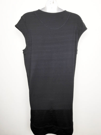 Athleta black "Pacifica Illume" v-neck UV Protection dress | Size MEDIUM
