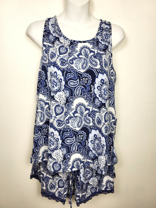 Emily and Jane paisley print 2pc PJ set | Size LARGE