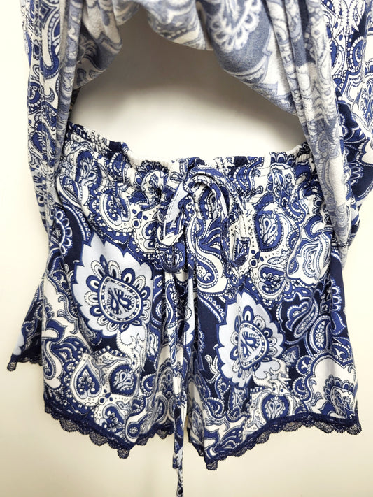 Emily and Jane paisley print 2pc PJ set | Size LARGE